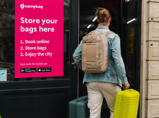 Consigne à bagages près de vous dès 3,50 € avec Nannybag