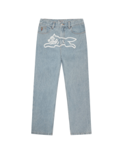Running Dog Double Scoop Denim Pant