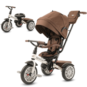 White Satin Bentley 6 in 1 Stroller Trike