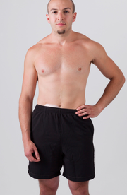 MEN'S SWIM TRUNK - BLACK