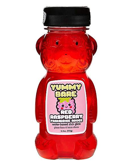 Yummy Bare Raspberry Flavored Lube - 5.5 oz.