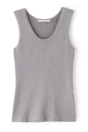 SoftEssential™ Scoop Neck Ribbed Sweater Tank