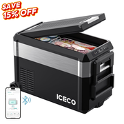 40QT JP40 Pro Wheeled Portable Freezer Camping Fridge With Cover | ICECO