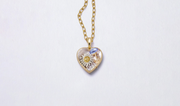 Midi Heart of Gold Locket 14k