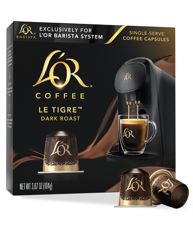 L'OR Le Tigre Coffee Capsules