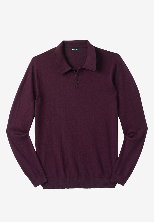 Lightweight Polo Sweater