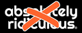 Absolutely Ridiculous logo