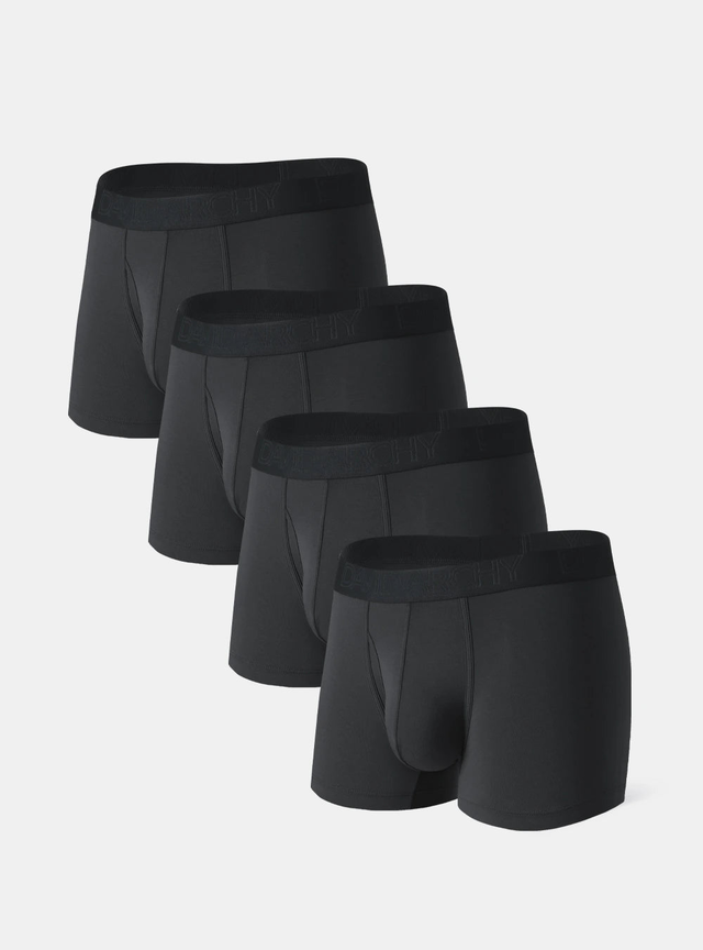 Bamboo Moisture Wicking Trunks 3.5" (4-Pack)