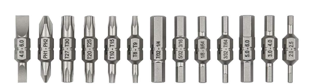 Wiha 77782 13-Bit Pack Reload for Industrial 26-In-One Ultra Driver