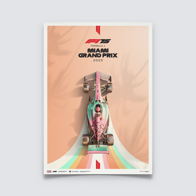 FORMULA 1 MIAMI GRAND PRIX 2025 | Official Event Poster