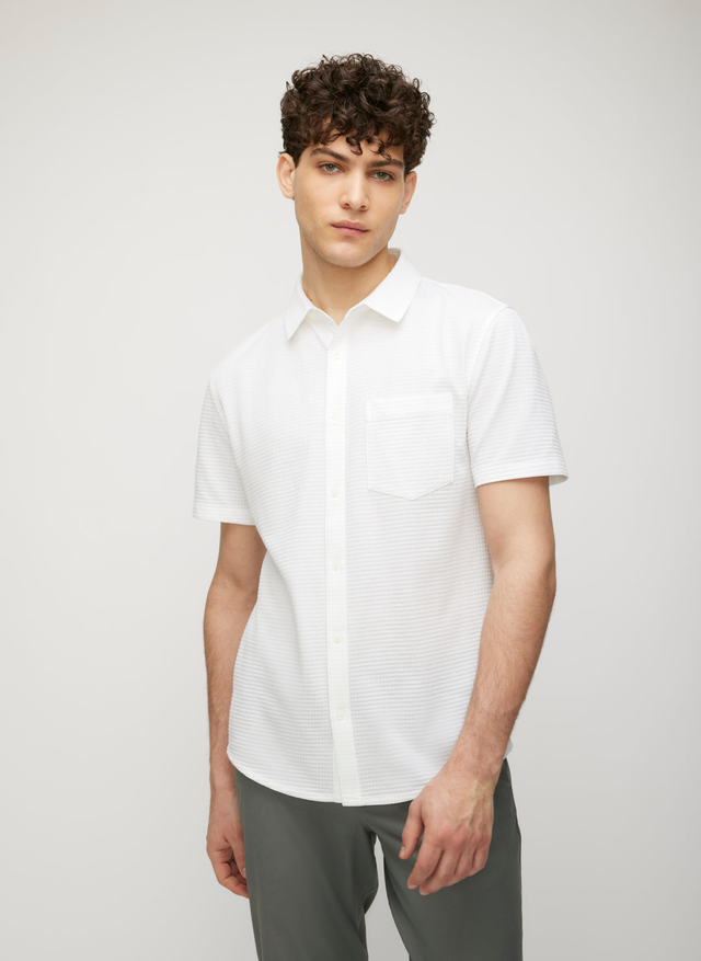 City Tech Short Sleeve Textured Shirt