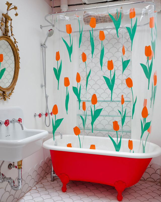 Tulip Shower Curtain