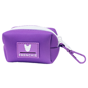 Frenchie Poo Bag Holder - Solid Purple