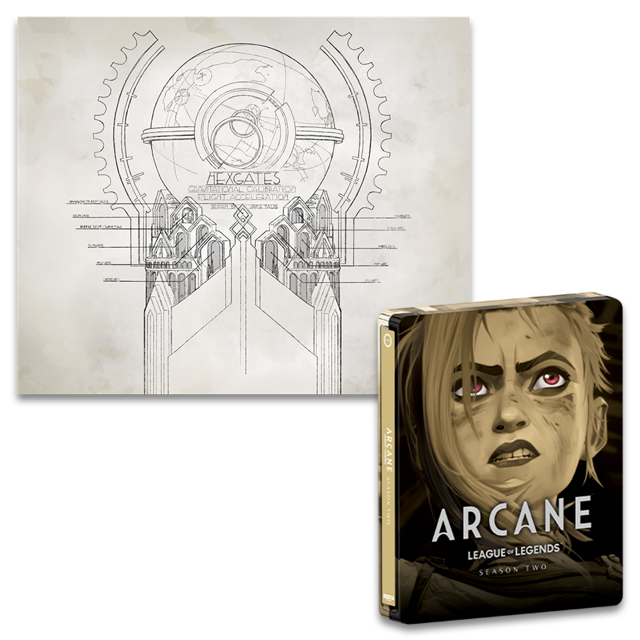 Arcane League Of Legends: Season Two [Limited Edition Steelbook] (4K UHD) + Folded Poster