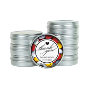 Personalizable M&M’S Silver Favors Custom Packaging