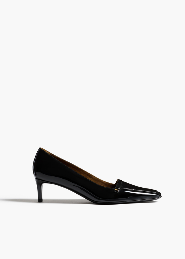 Celia Pump in Black Patent Leather