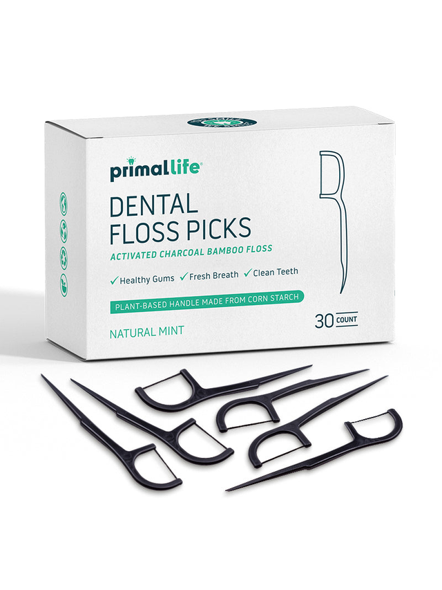 Dental Floss, Bamboo-Charcoal