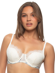 Tempting Plush All Over Lace Underwire Bra