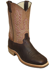 Product Name:  Abilene Men's Bison Two-Toned Western Boots - Square Toe