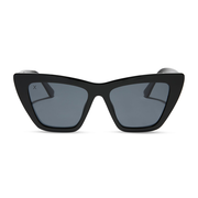windsor - black + grey polarized sunglasses