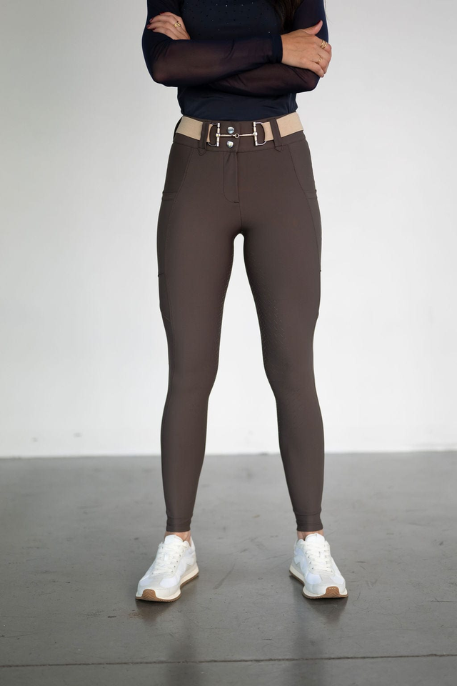 Lux Zip Breeches | Urban Bronze