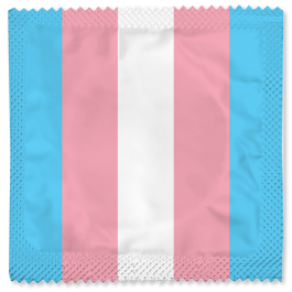 Custom Foil Condoms-Trans