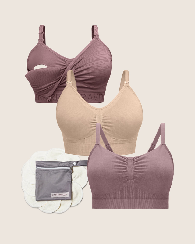 Mix-and-Match Nursing & Pumping Bra Bundle