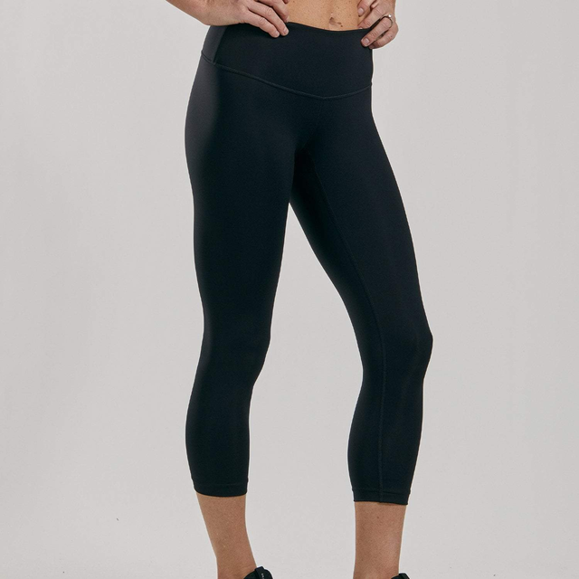 Women's Elite Run Capri - Black