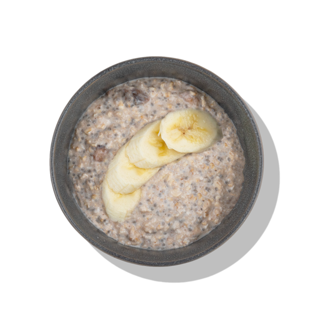 Bananas Foster Overnight Oats