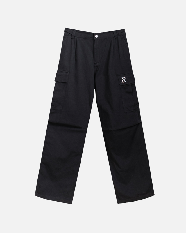 SSS REALISM ALLOY CARGO PANTS BLACK