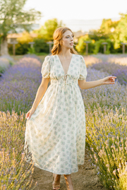 Alexandra Puff Sleeve Dress