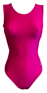 Solid Magenta Pink Leotard