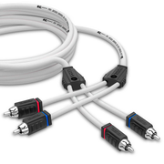 RCA Marine Grade Tinned 100% Copper OFC 12 Feet - WHITE