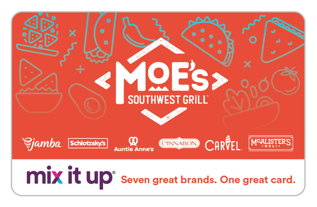 Moe’s Southwest Grill – Mix It Up eGift