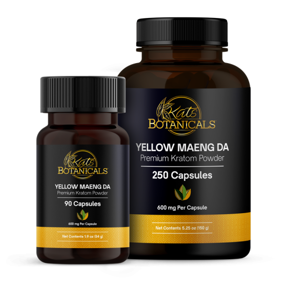 YELLOW MAENG DA KRATOM CAPSULES