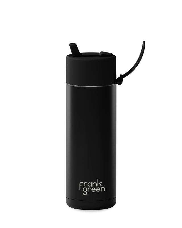 Ceramic Reusable Bottle - 20oz / 595ml - Midnight