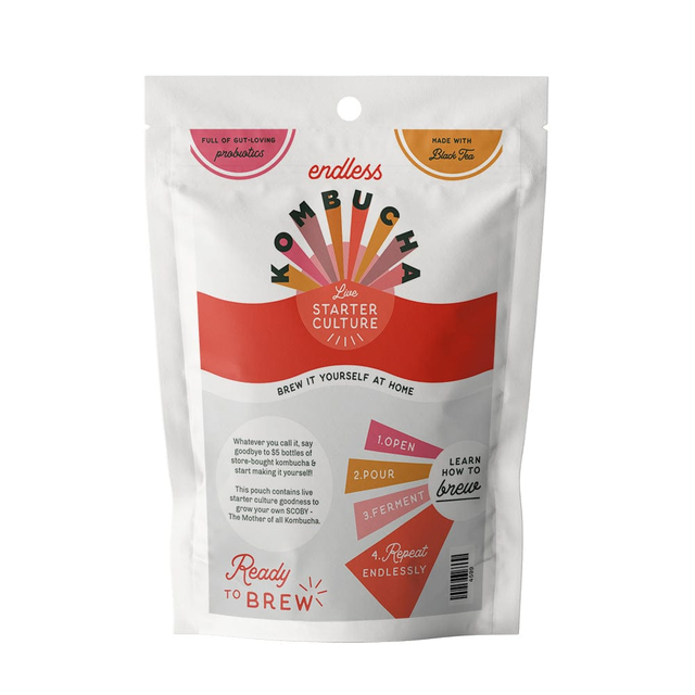 Endless Live Black Tea Kombucha Starter Culture