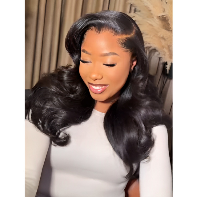 Lagos Hairline Kash Doll Layered Cut 6x8 Lace Ready To Go Wig With Drawstring