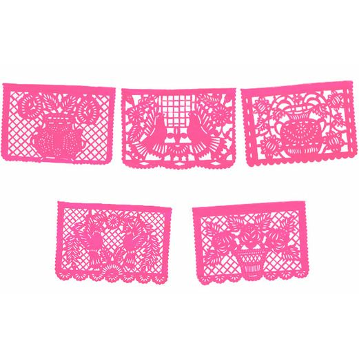 Large Light Green Papel Picado