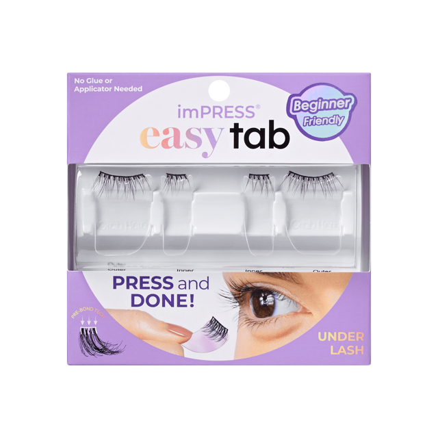 imPRESS Falsies easy tab Self Adhesive Eyelashes– Airy Wispy