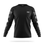 [SCHOOL RESOURCE OFFICER] Men's Utility Long Sleeve [BLK/GRY]