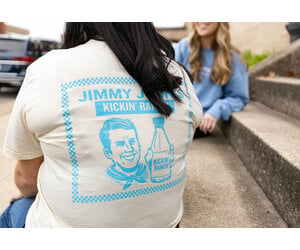 Bella Canvas Pink JJ Script Tee