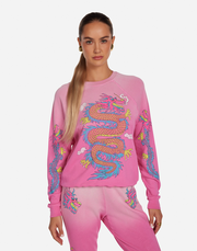 Anela Vintage Pink Dragon