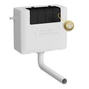 Revive Industrial Knurled Lever Door Handles - Brushed Brass