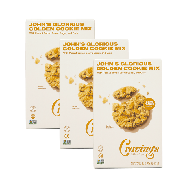 John's Glorious Golden Cookie Mix- 3 Pack