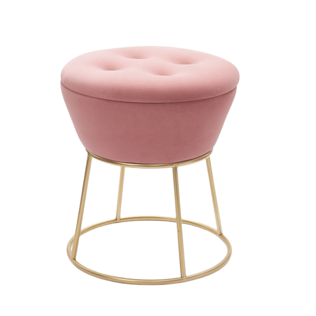 Liyana Pink Stool