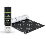 SoundSkins | Pro Two Door Sound Deadening Kit | SSPRO-1 | 3 Layers (Acoustic Foam, Foil, Rubber Butyl), 11 sq ft