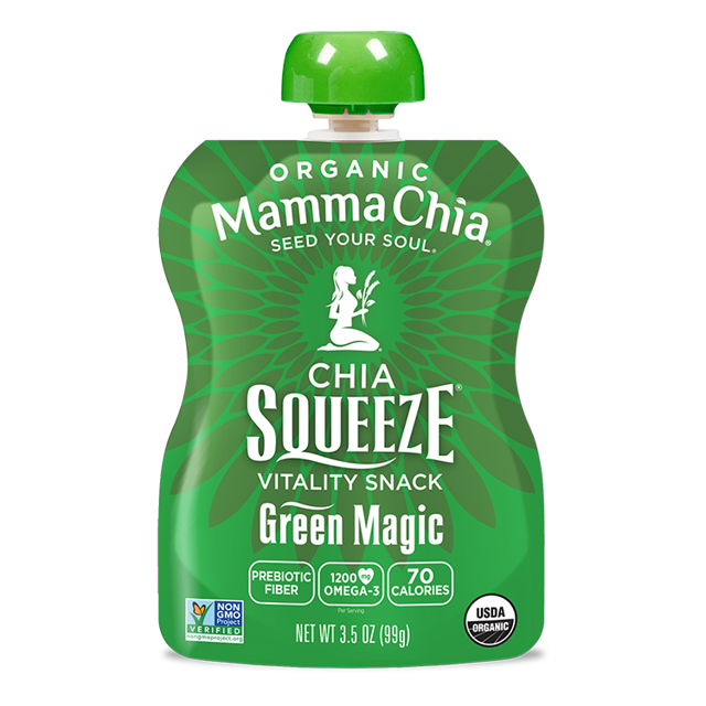 Green Magic Organic Chia Squeeze