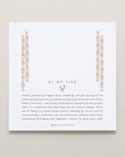 By My Side Baguette Chandelier Earrings