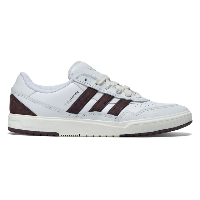 Adidas Tyshawn II x Zach Saraceno Shoes - Crystal White/Shadow Brown/Off White